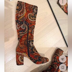 SOLD Diba Paisley Boots